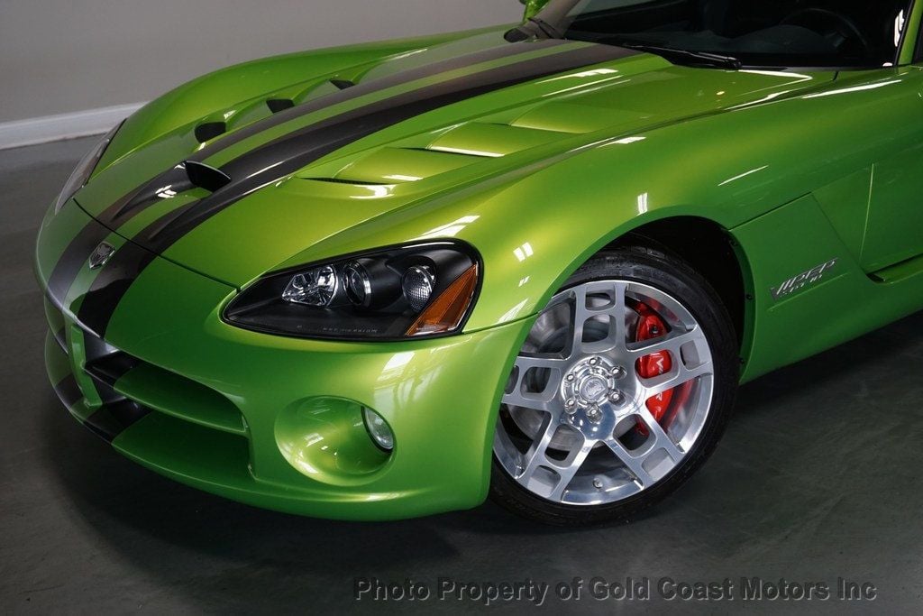 2008 Dodge Viper *Snakeskin Green Pearl* *Graphite Painted Stripes* *1-Owner* - 21559361 - 30