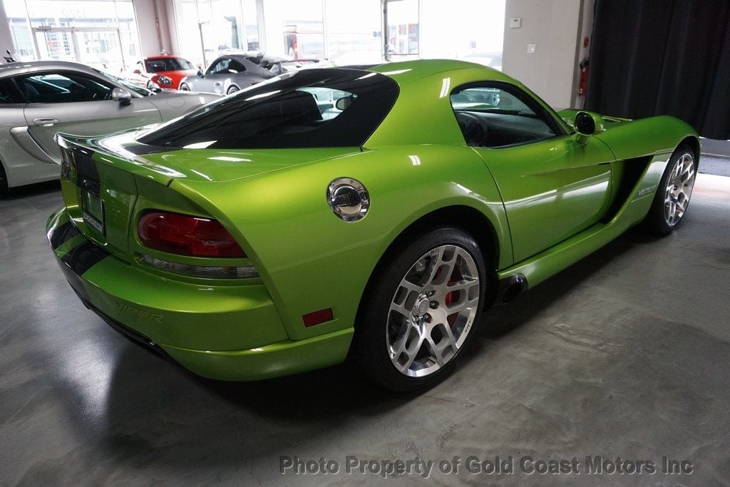 2008 Dodge Viper *Snakeskin Green Pearl* *Graphite Painted Stripes* *1-Owner* - 21559361 - 32