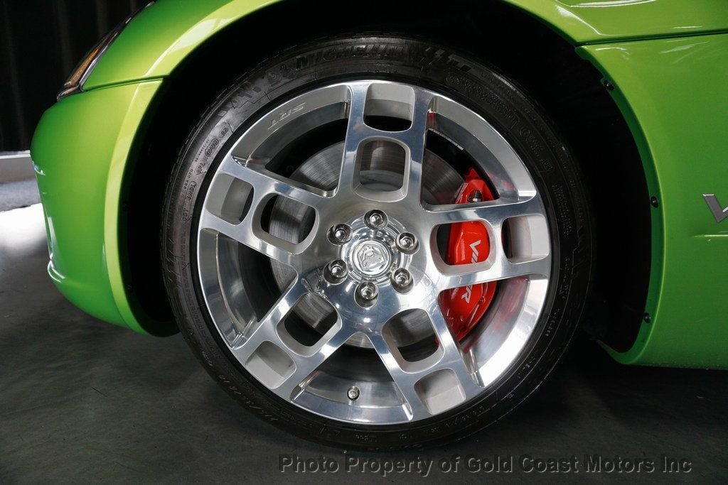 2008 Dodge Viper *Snakeskin Green Pearl* *Graphite Painted Stripes* *1-Owner* - 21559361 - 41