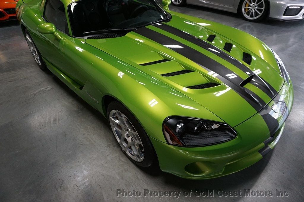 2008 Dodge Viper *Snakeskin Green Pearl* *Graphite Painted Stripes* *1-Owner* - 21559361 - 47