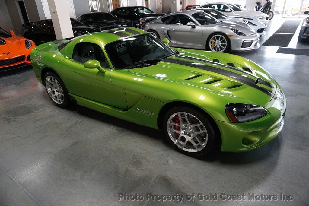 2008 Dodge Viper *Snakeskin Green Pearl* *Graphite Painted Stripes* *1-Owner* - 21559361 - 50