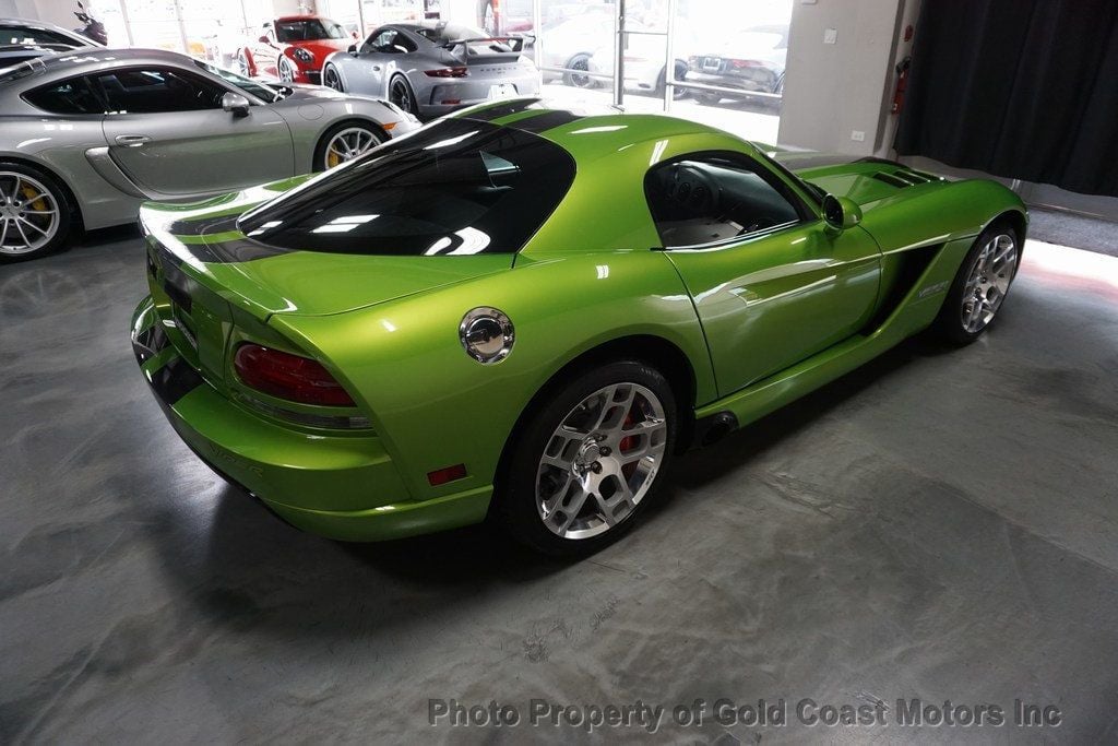 2008 Dodge Viper *Snakeskin Green Pearl* *Graphite Painted Stripes* *1-Owner* - 21559361 - 51