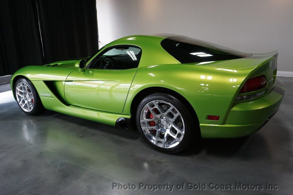 2008 Dodge Viper *Snakeskin Green Pearl* *Graphite Painted Stripes* *1-Owner* - 21559361 - 5