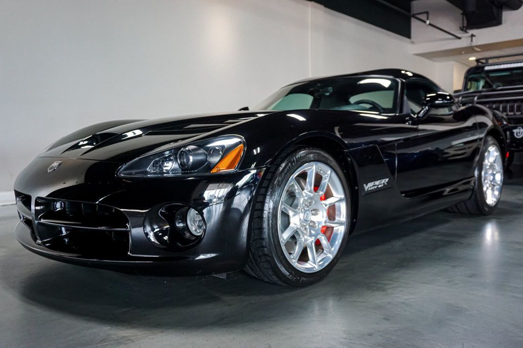2008 Dodge Viper *Viper SRT* *Black Coupe* *Only 2k Miles* *Stripe Delete* - 23031586 - 42