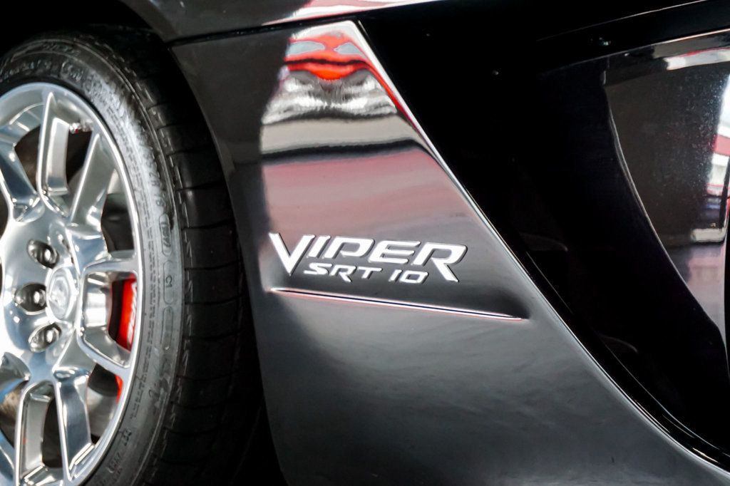 2008 Dodge Viper *Viper SRT* *Black Coupe* *Only 2k Miles* *Stripe Delete* - 23031586 - 61