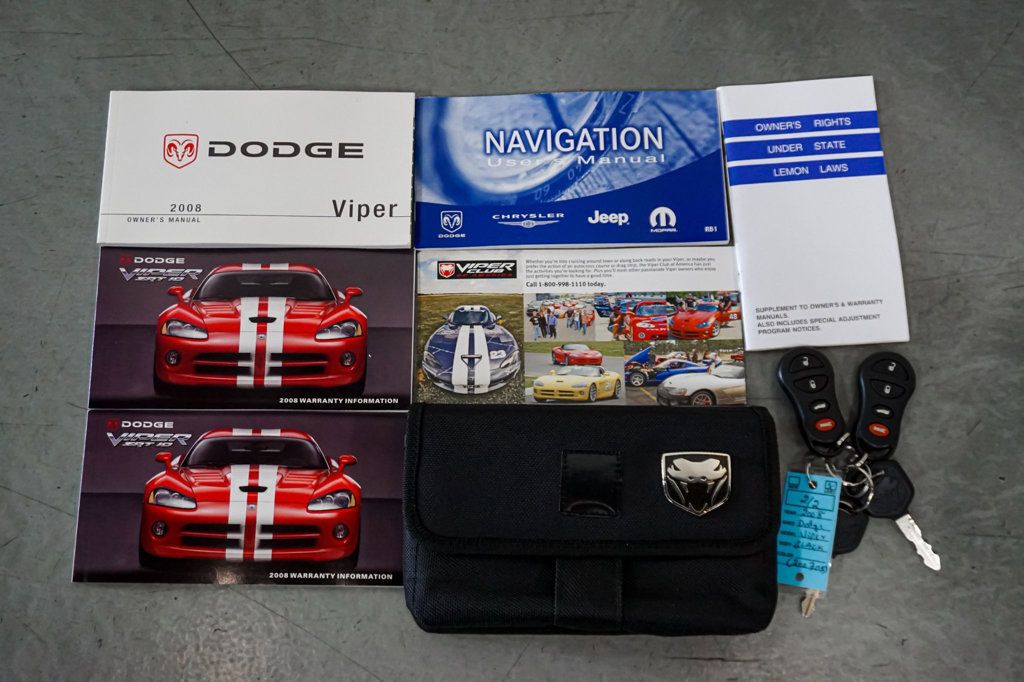 2008 Dodge Viper *Viper SRT* *Black Coupe* *Only 2k Miles* *Stripe Delete* - 23031586 - 71