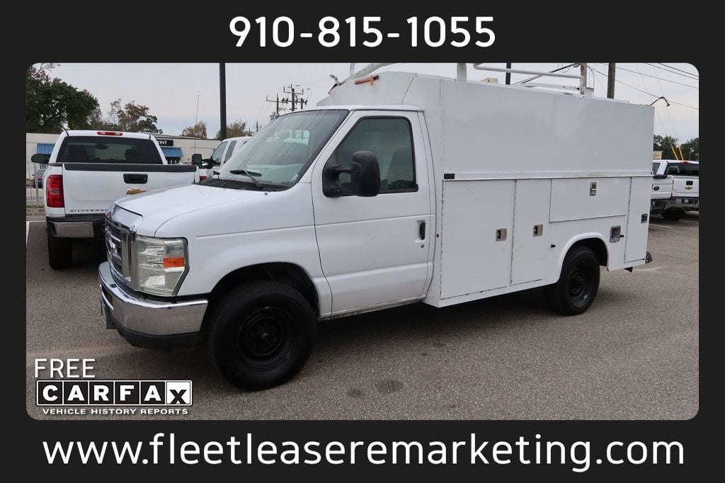 2008 Ford Econoline Commercial Cutaway E-350SD Cutaway KUV Enclosed Utility - 22677236 - 0