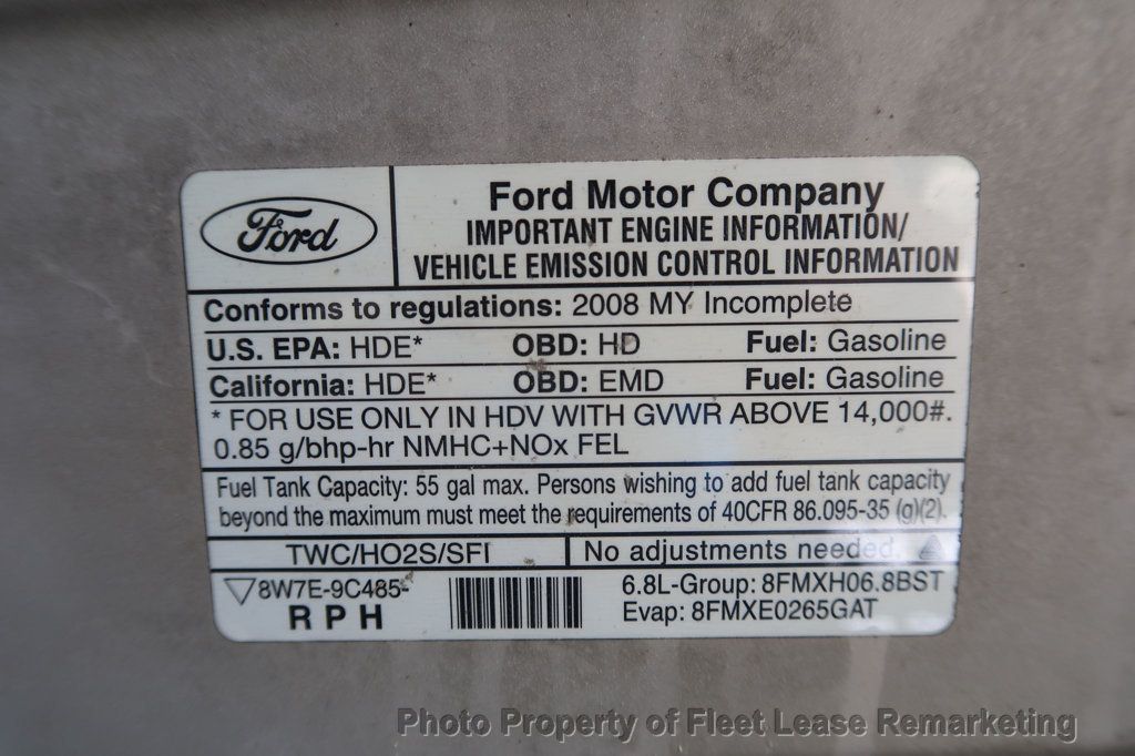 2008 Ford Econoline Commercial Cutaway E-450SD 2WD 16' Box Truck - 22831611 - 29