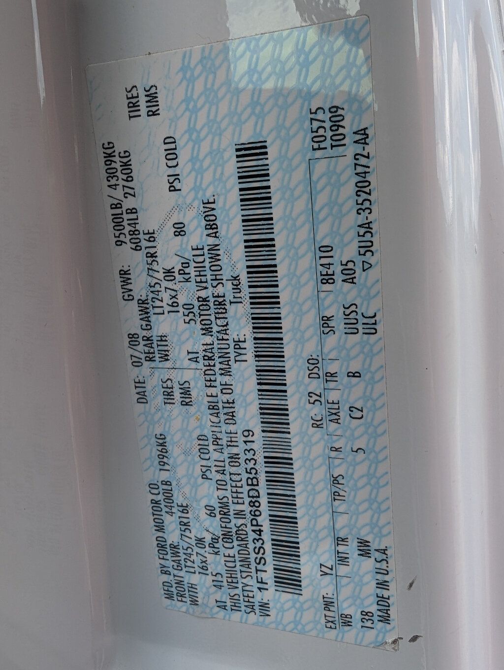 2008 Ford E-350 QUIGLEY 4X4 POWERSTROKE DIESEL - 22888089 - 16