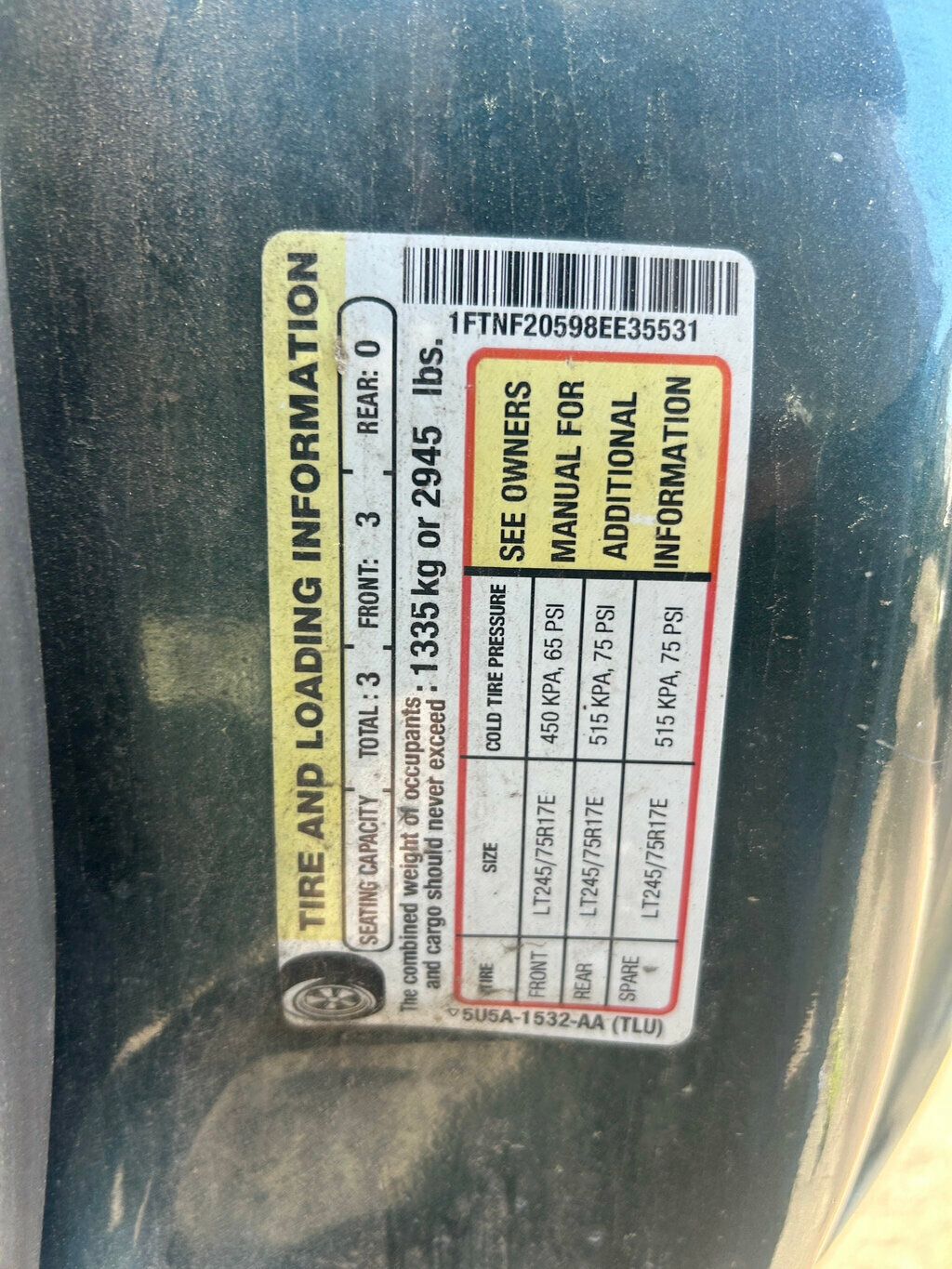 2008 Ford F250 SUPER DUTY 8 FOOT BED PICKUP LOW MILES WITH LIFTGATE - 21861053 - 33