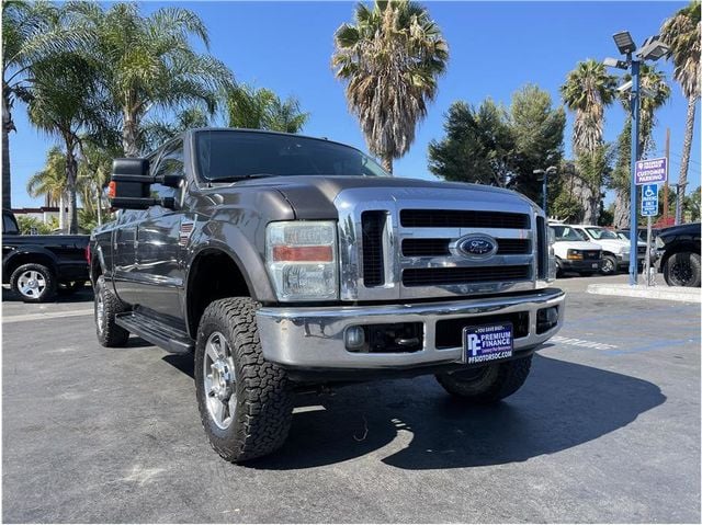 2008 Ford F250 Super Duty Crew Cab LARIAT 4X4 DIESEL NAV DVD PLAYER CLEAN - 22246303 - 1