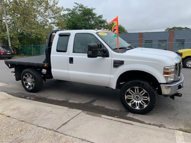 2008 Ford F350 SUPER DUTY 4 DOOR EXTENDED CAB 4X4 FLAT BED MULTIPLE USES - 21871241 - 2