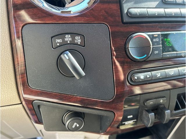 2008 Ford F350 Super Duty Crew Cab LARIAT 4X4 DIESEL LEATHER PACK CLEAN - 23010088 - 13