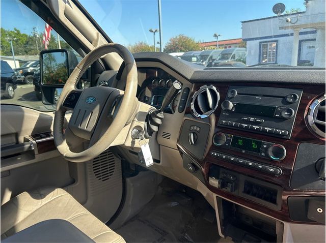 2008 Ford F350 Super Duty Crew Cab LARIAT 4X4 DIESEL LEATHER PACK CLEAN - 23010088 - 21