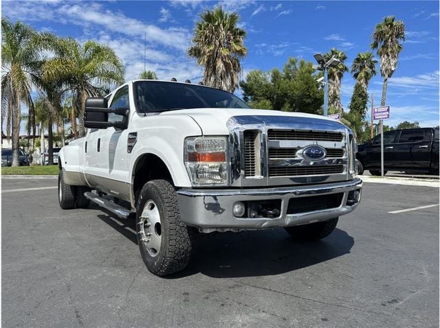 2008 Ford F350 Super Duty Crew Cab LARIAT DUALLY 4X4 DIESEL LEATHER PACK CLEAN - 22470774 - 2