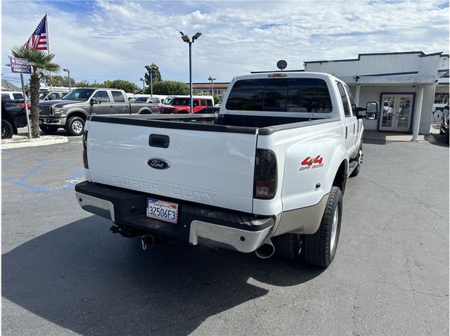 2008 Ford F350 Super Duty Crew Cab LARIAT DUALLY 4X4 DIESEL LEATHER PACK CLEAN - 22470774 - 4