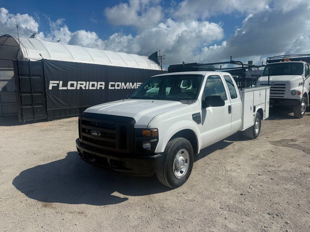 2008 Ford F-250 Extended Cab Utility Service Truck  - 23029856 | Video 1
