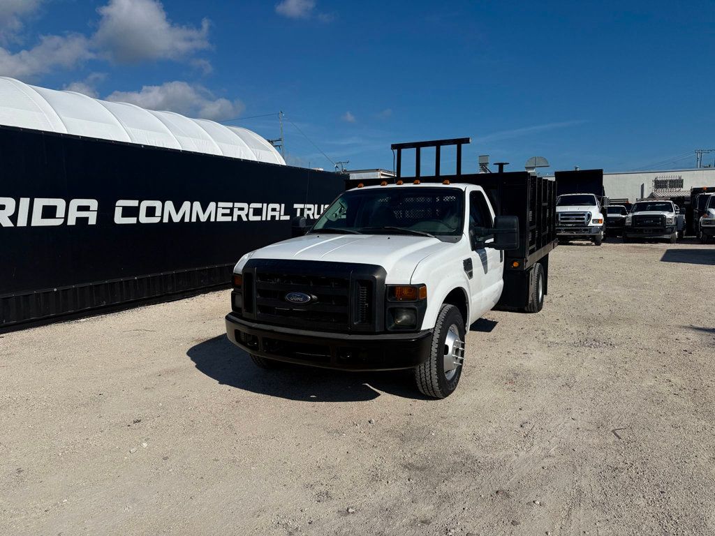 2008 Ford F-350 Stake Side Flatbed  - 22955633 | Video 1