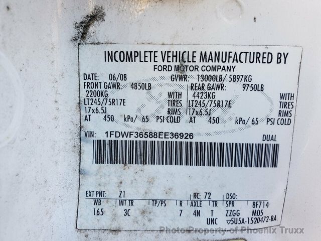 2008 Ford F-350 Super Duty DRW SUPER DUTY - 22231792 - 8