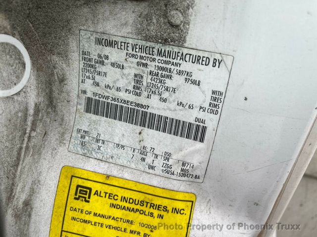 2008 Ford F-350 Super Duty DRW XL 2dr 2wd Regular Cab LB Chassis  - 21600694 - 11