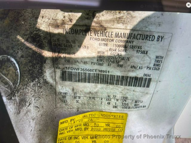 2008 Ford F-350 Super Duty DRW XL 2DR 2wd Regular Cab LB Chassis  - 21628196 - 3