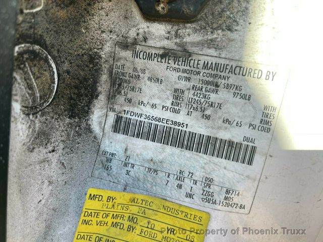 2008 Ford F-350 Super Duty DRW XL 2DR 2wd Regular Cab LB Chassis  - 21628196 - 6