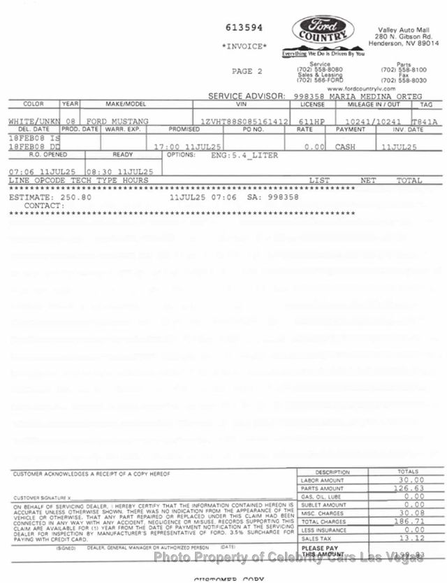 2008 Ford Mustang 2dr Coupe Shelby GT500 - 22968719 - 51