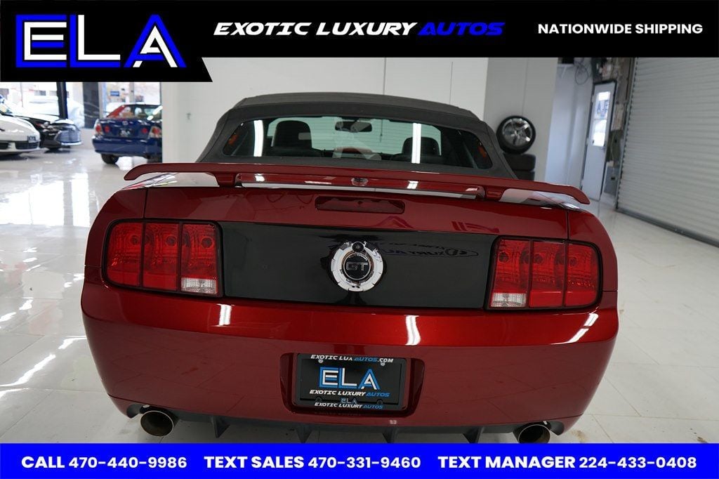 2008 Ford Mustang CANDY APPLE LIMITED EDITON! GT/CS WITH CERTIFICATES INISDE RARE - 22670565 - 11