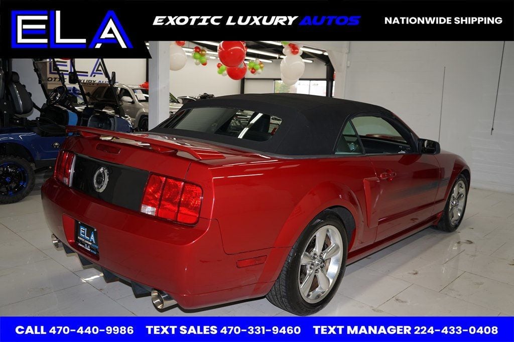 2008 Ford Mustang CANDY APPLE LIMITED EDITON! GT/CS WITH CERTIFICATES INISDE RARE - 22670565 - 14