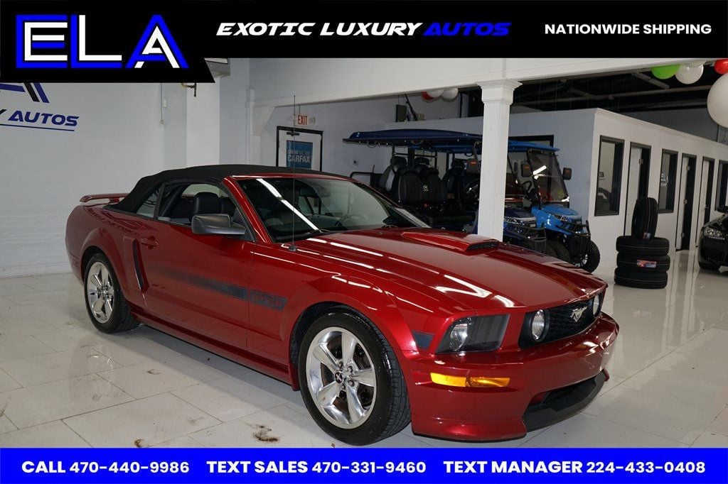 2008 Ford Mustang CANDY APPLE LIMITED EDITON! GT/CS WITH CERTIFICATES INISDE RARE - 22670565 - 17