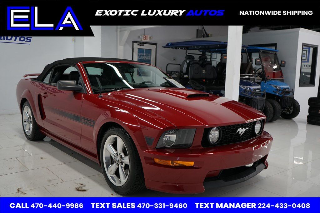 2008 Ford Mustang CANDY APPLE LIMITED EDITON! GT/CS WITH CERTIFICATES INISDE RARE - 22670565 - 18