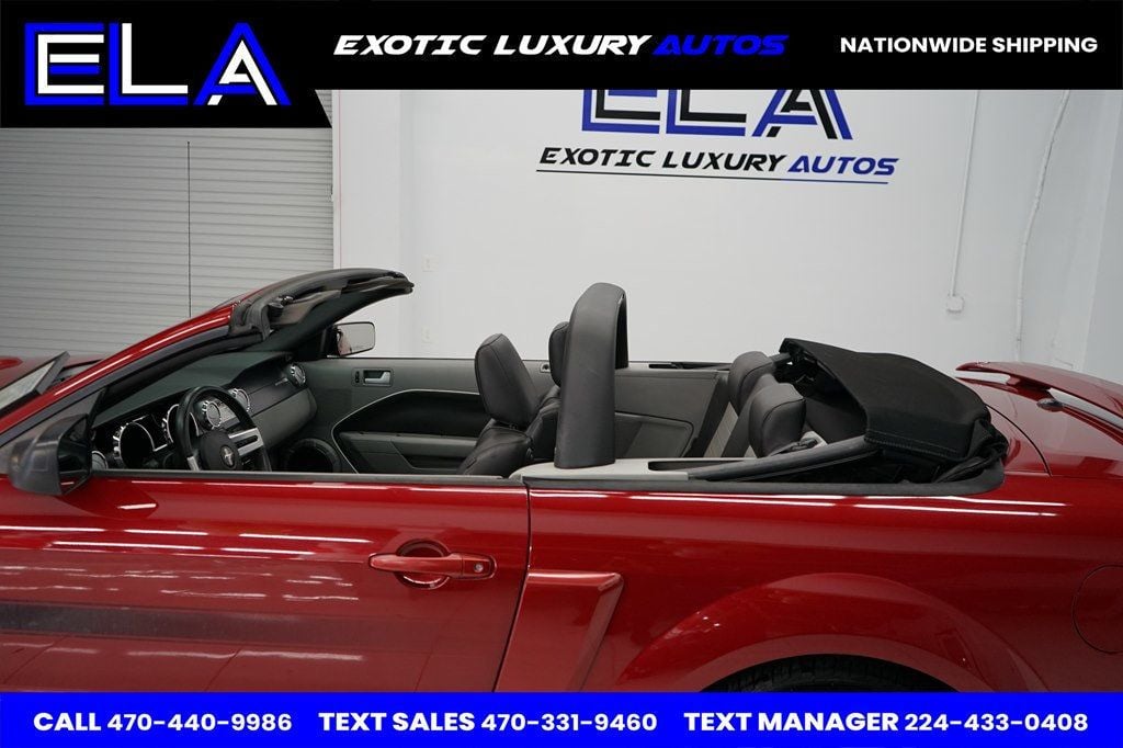 2008 Ford Mustang CANDY APPLE LIMITED EDITON! GT/CS WITH CERTIFICATES INISDE RARE - 22670565 - 24