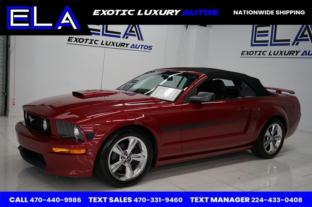 2008 Ford Mustang CANDY APPLE LIMITED EDITON! GT/CS WITH CERTIFICATES INISDE RARE - 22670565 - 3