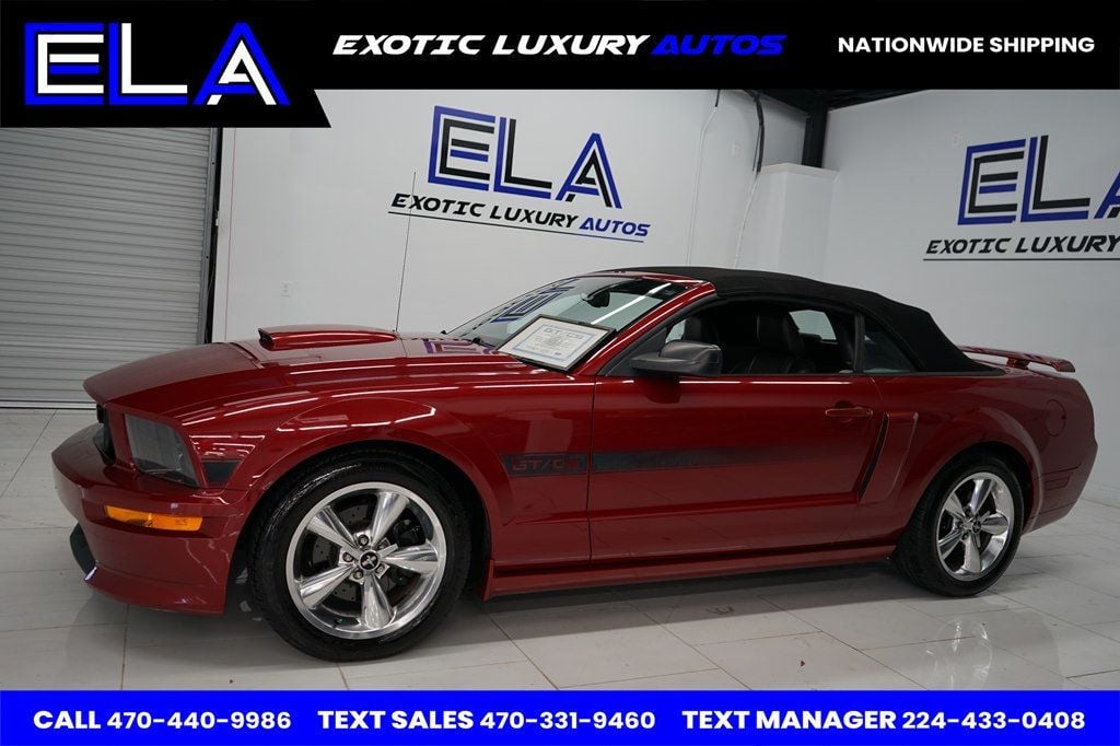 2008 Ford Mustang CANDY APPLE LIMITED EDITON! GT/CS WITH CERTIFICATES INISDE RARE - 22670565 - 5