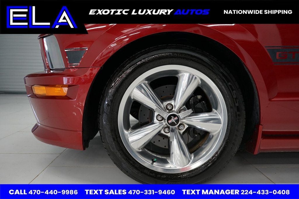 2008 Ford Mustang CANDY APPLE LIMITED EDITON! GT/CS WITH CERTIFICATES INISDE RARE - 22670565 - 6