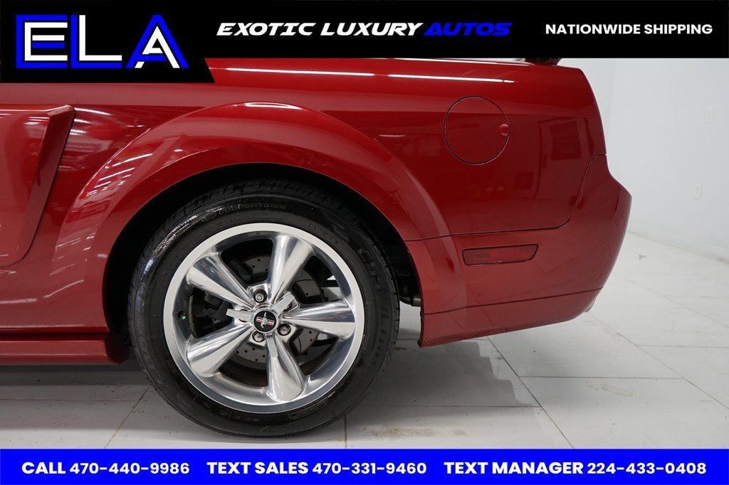 2008 Ford Mustang CANDY APPLE LIMITED EDITON! GT/CS WITH CERTIFICATES INISDE RARE - 22670565 - 8