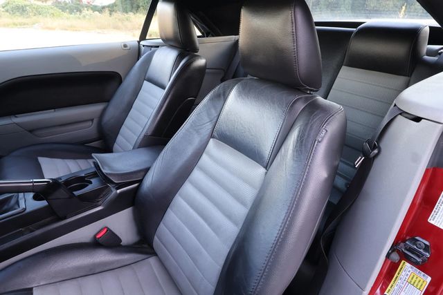 2008 Ford Mustang MANUAL TRANS, NO ACCIDENTS, CONVERTIBLE, LEATHER, SPOILER!!! - 22840780 - 14