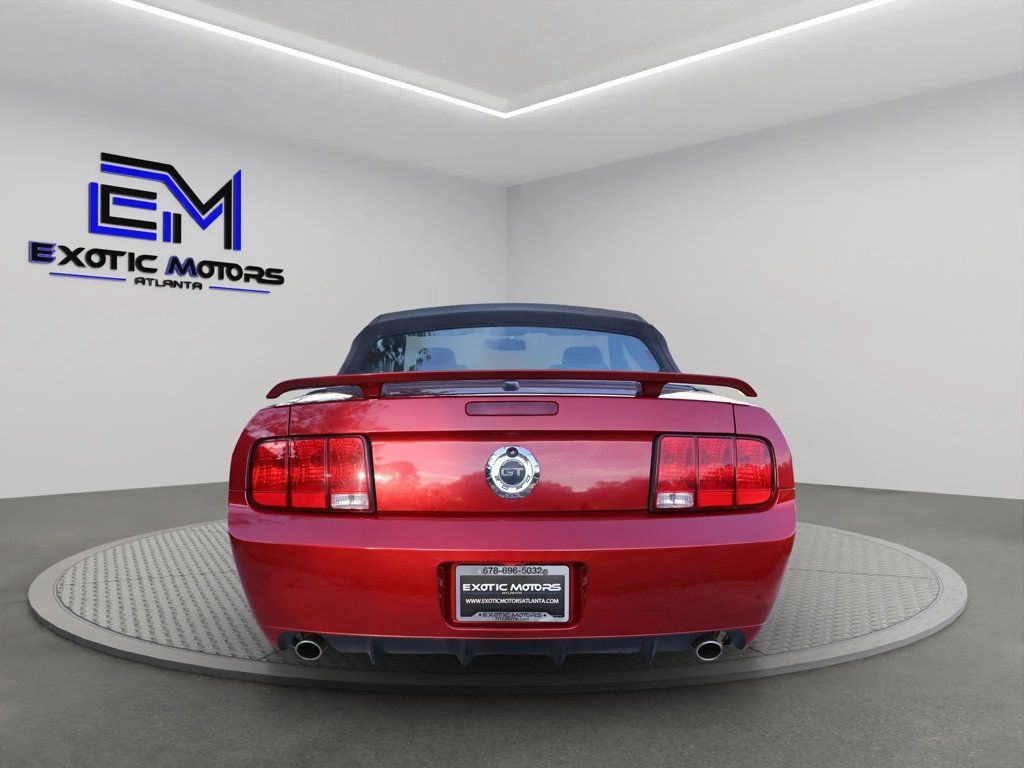 2008 Ford Mustang MANUAL TRANS, NO ACCIDENTS, CONVERTIBLE, LEATHER, SPOILER!!! - 22840780 - 3