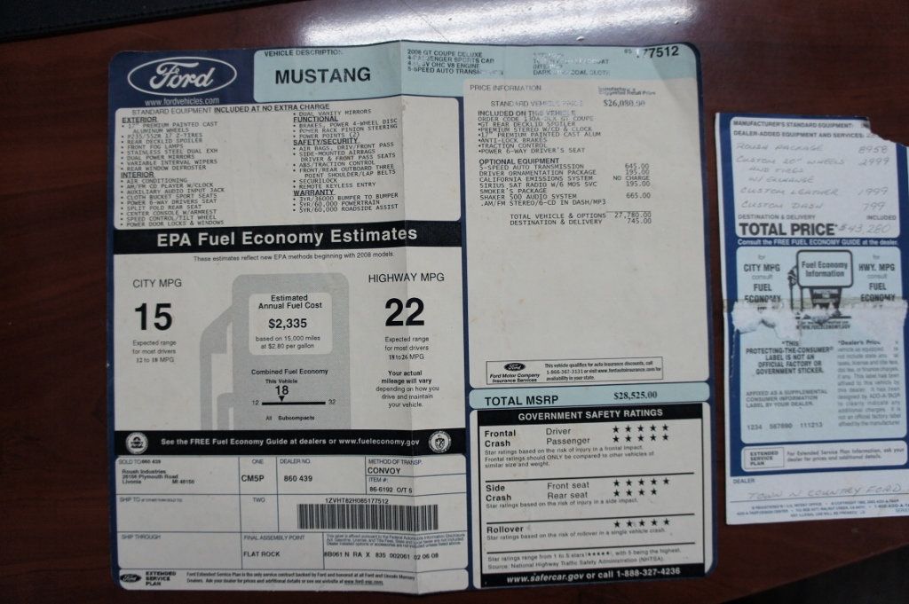 2008 Ford Mustang ROUSH - 22877032 - 64