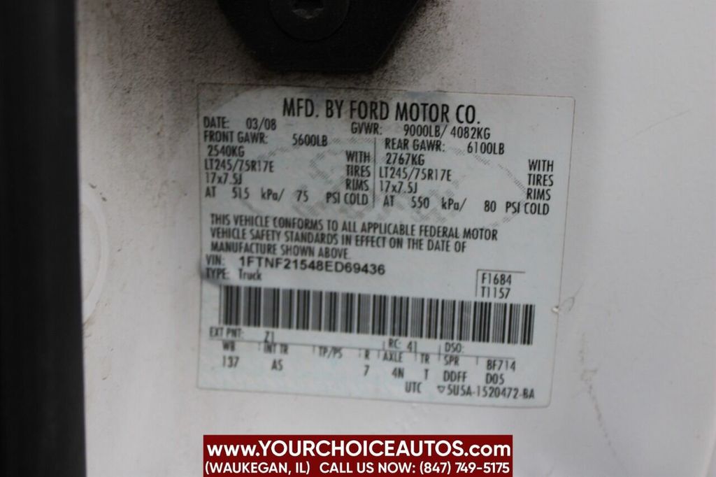 2008 Ford Super Duty F-250 SRW 4WD Reg Cab 137" XL - 22155610 - 36