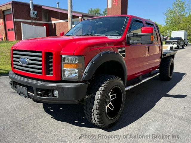 2008 Ford Super Duty F-250 SRW 4X4 Crew Cab Flatbed - 23027448 - 4
