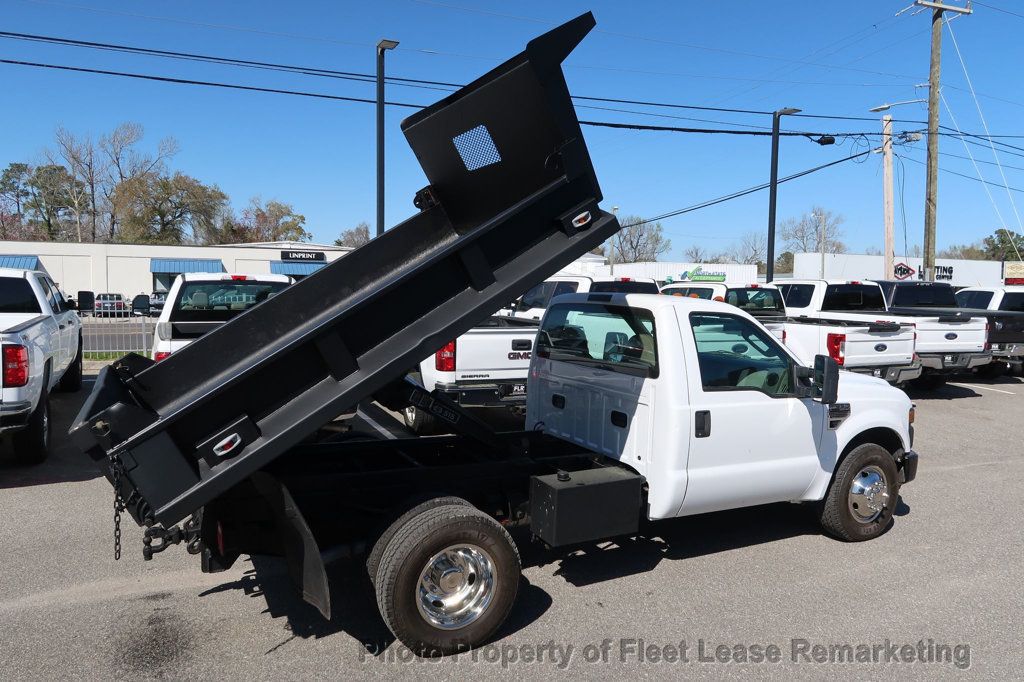 2008 Ford Super Duty F-350 DRW Cab-Chassis F350SD 2WD Reg Cab 10' Dump Bed DRW - 22359987 - 14