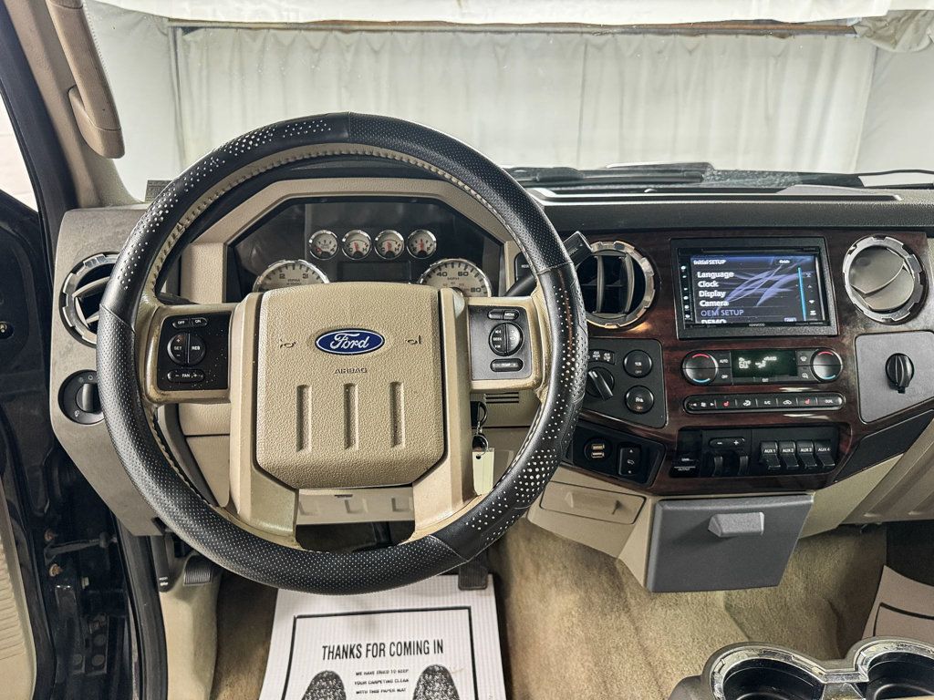 2008 Ford Super Duty F-350 SRW CREW CAB LARIAT 4X4 - 23001837 - 10