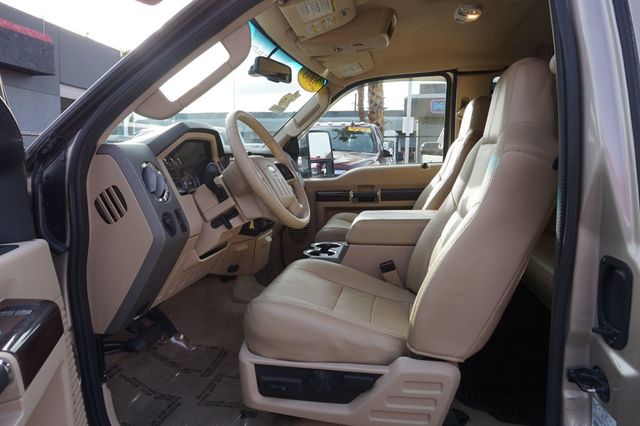 2008 Ford Super Duty F-350 SRW LARIAT, 4WD, DIESEL, SUPER CLEAN, LEATHER, NAVIGATION - 22986924 - 17