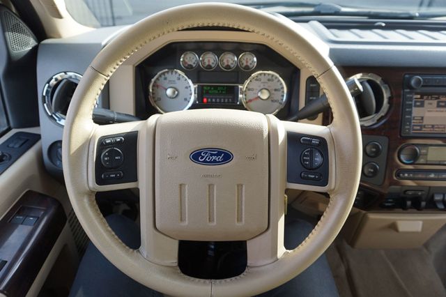 2008 Ford Super Duty F-350 SRW LARIAT, 4WD, DIESEL, SUPER CLEAN, LEATHER, NAVIGATION - 22986924 - 27