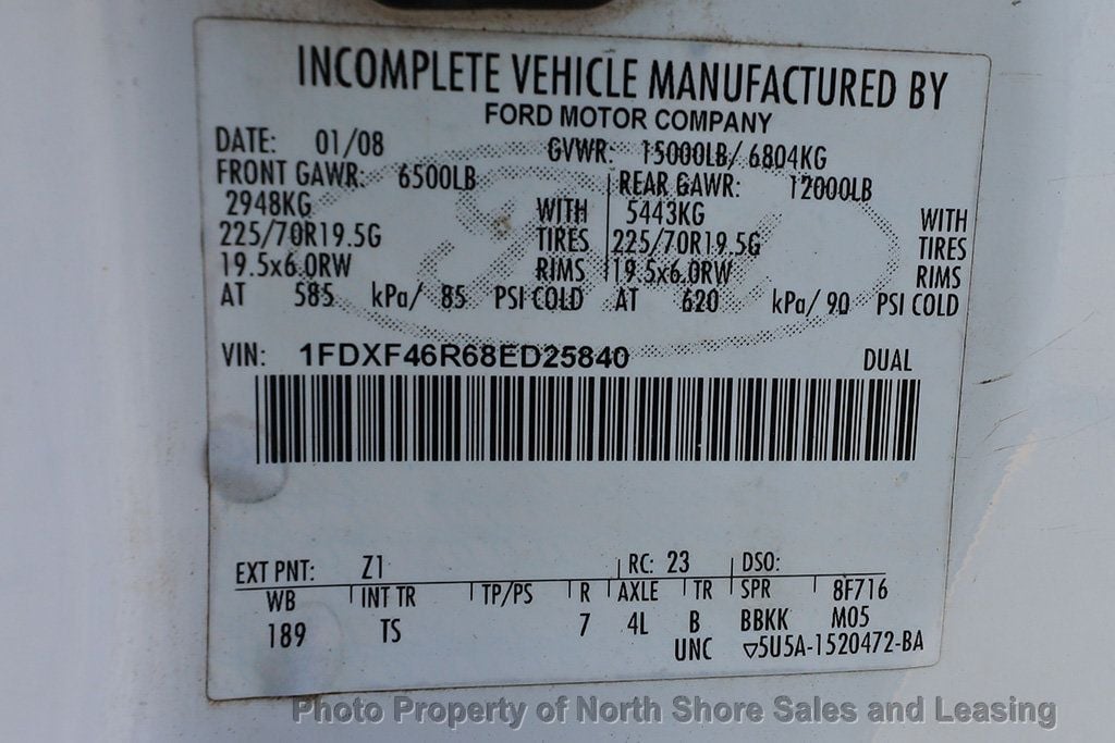 2008 Ford Super Duty F-450 DRW  - 22770924 - 48