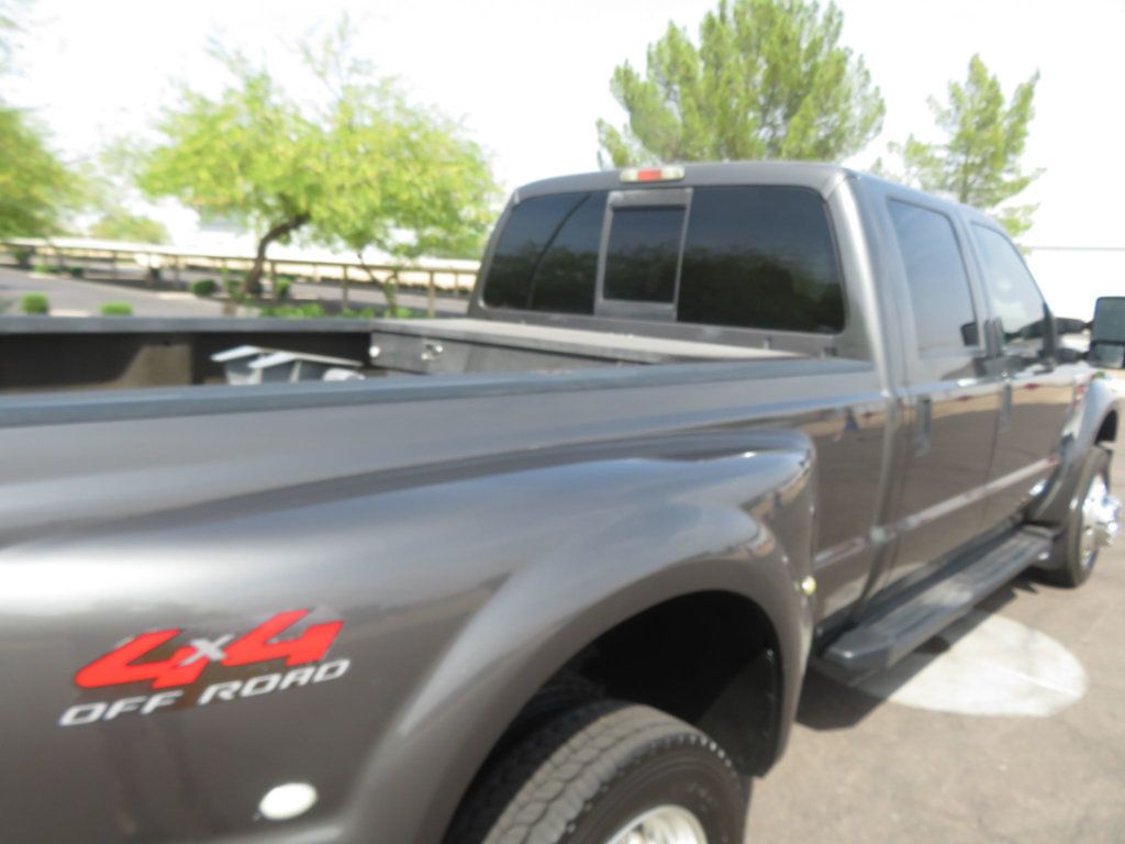 2008 Ford Super Duty F-450 DRW 1OWNER 4X4 F450 DUALLY POWERSTROKE DIESEL AZ TRUCK XLT  - 23005294 - 9
