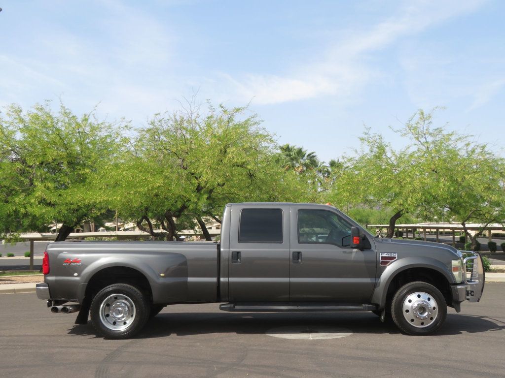 2008 Ford Super Duty F-450 DRW 1OWNER 4X4 F450 DUALLY POWERSTROKE DIESEL AZ TRUCK XLT  - 23005294 - 2