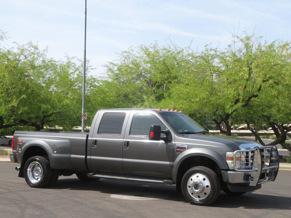 2008 Ford Super Duty F-450 DRW 1OWNER 4X4 F450 DUALLY POWERSTROKE DIESEL AZ TRUCK XLT  - 23005294 - 3