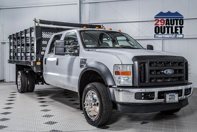 2008 Ford Super Duty F-450 DRW Cab-Chassis 4WD Crew Cab 200" WB 84" CA XL - 15194253 - 0